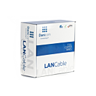 DANICOM Cat6 internetkabel op rol 100m solid grijs PVC (Eca) - onafgeschermd