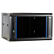 4U wandkast ongemonteerd met glazen deur 600x450x280mm (BxDxH)