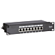 10 inch CAT5e FTP patchpaneel - 8 poorts