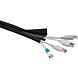 Kabelhoes met klittenband - 1,8 meter