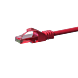 Cat6 internetkabel 2m rood 100% koper - onafgeschermd