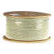 DANICOM Cat6a 100% koper internetkabel op rol 500m solid grijs LSZH (Cca) - onafgeschermd