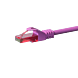 Cat6 internetkabel 2m roze 100% koper - onafgeschermd