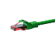 Cat6 internetkabel 2m groene 100% koper - onafgeschermd