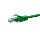 Cat5e internetkabel 2m groen 100% koper - onafgeschermd