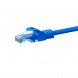 Cat5e internetkabel 50m blauw 100% koper - onafgeschermd
