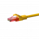 Cat6 internetkabel 2m geel 100% koper - onafgeschermd