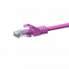 CAT5e internetkabel 0,25m roze - onafgeschermd - CCA