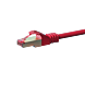 Cat6 internetkabel 5m rood 100% koper - extra afgeschermd