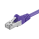 Cat5e internetkabel 5m paars - afgeschermd