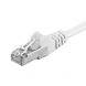 Cat5e internetkabel 0,25m wit - afgeschermd