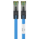 Cat8 internetkabel 3m blauw 100% koper - extra afgeschermd