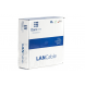 DANICOM Cat7 internetkabel op rol 50m solid grijs LSZH (Dca) - extra afgeschermd