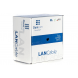 DANICOM Cat6a internetkabel op rol 100m solid grijs LSZH (Dca) - onafgeschermd