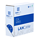 CAT5e internetkabel op rol 100m solid grijs CCA - afgeschermd