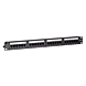 CAT6 UTP patchpaneel - 24 poorts