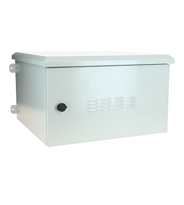 6U outdoor patchkast voor wandmontage IP55 - 600x600x368mm (BxDxH)