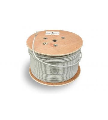 Cat6a internetkabel op rol 500m solid 100% koper Belden 10GXE00 - afgeschermd