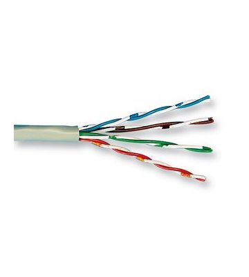 Cat5e internetkabel op rol 100m solid 100% koper LSOH Belden 1583ENH - onafgeschermd