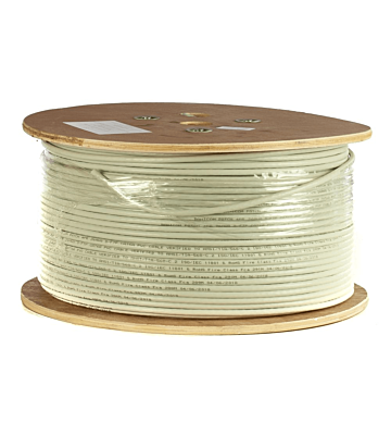 DANICOM Cat6 100% koper internetkabel op rol 500m solid LSZH (Cca) - onafgeschermd