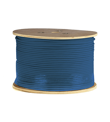 DANICOM Cat6A internetkabel op rol 500m soepel PVC (Fca) - onafgeschermd