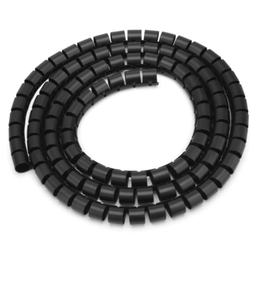 Kabel Organizer Spiraalband 20m – Plastic Kabelmanagement