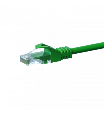 Cat5e internetkabel 2m groen 100% koper - onafgeschermd