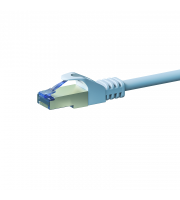 Cat6a internetkabel 1m wit 100% koper - extra afgeschermd