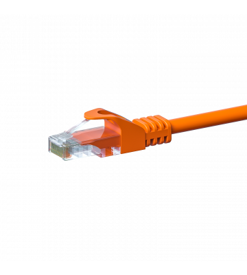 CAT5e internetkabel 0,25m oranje - onafgeschermd - CCA