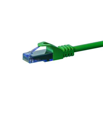 UTP CAT6a patchkabel 0,15m groen - 100% koper