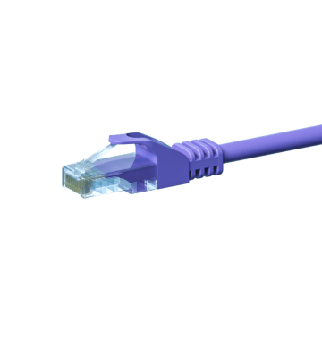 CAT5e internetkabel 5m paars - onafgeschermd - CCA