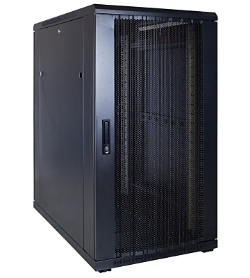 22U seruverkast met geperforeerde der 600x1200x1200mm (BxDxH)