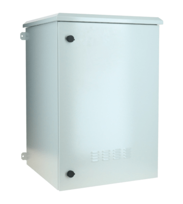 18U outdoor wandkast IP55 - 600x600x900mm (BxDxH)