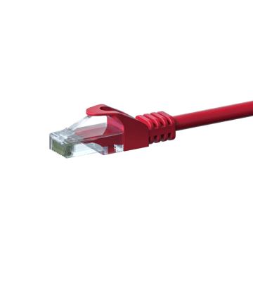 Cat6 internetkabel 2m rood - onafgeschermd - CCA