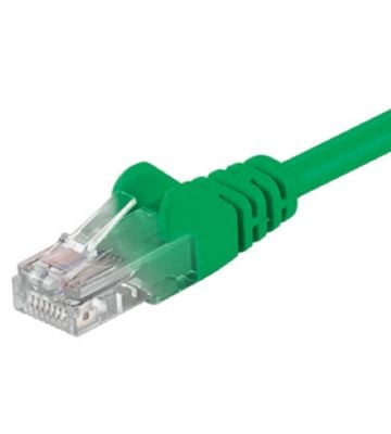 CAT5e internetkabel 10m groen - onafgeschermd - CCA