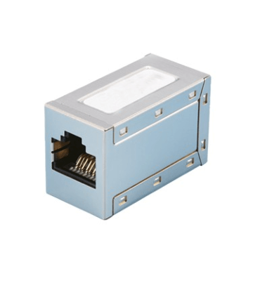 Cat6a internetkabel koppelstuk - afgeschermd