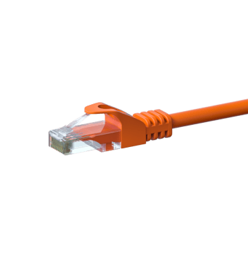 Cat6 internetkabel 2m oranje - onafgeschermd - CCA