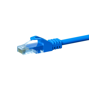 CAT5e internetkabel 2m blauw - onafgeschermd - CCA