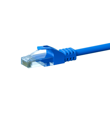 Cat6 internetkabel 5m blauw - onafgeschermd - CCA