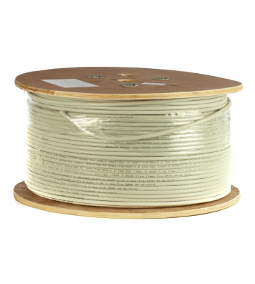 DANICOM Cat6 internetkabel op rol 500m solid rood LSZH (B2ca) - onafgeschermd