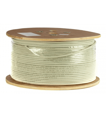 DANICOM Cat6 100% koper internetkabel op rol 500m solid LSZH (Cca) - onafgeschermd