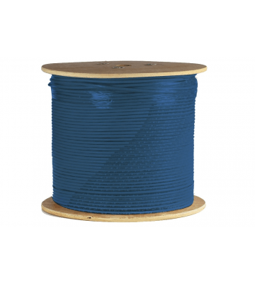 DANICOM Cat6 internetkabel op rol 500m solid grijs PVC (Dca) - onafgeschermd