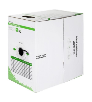 Alfaco Cat6 U/UTP outdoorkabel op rol stug 305m PE - (Fca)