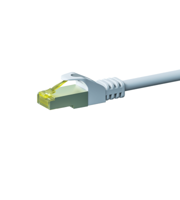 Cat7 internetkabel 2m wit 100% koper - extra afgeschermd