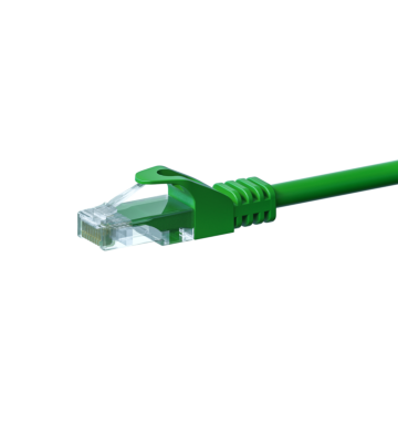 Cat5e internetkabel 1m groen 100% koper - onafgeschermd