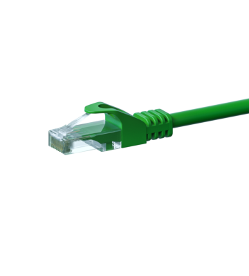 Cat6 internetkabel 1m groen - onafgeschermd - CCA