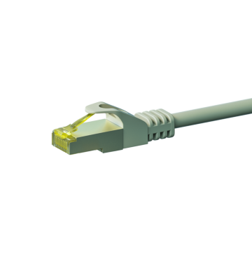 Cat7 internetkabel 5m grijs 100% koper - extra afgeschermd