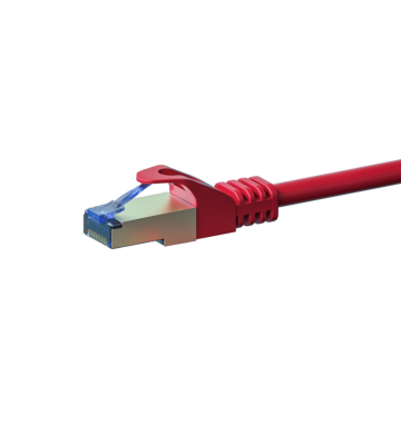 Cat6a internetkabel 2m rood 100% koper - extra afgeschermd
