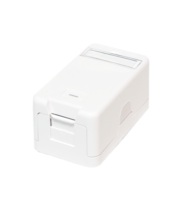 Keystone internetstekker communicatie box - 1 poort
