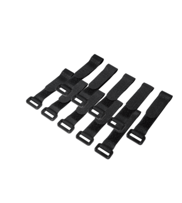 Kabelband  - zwart - 10 stuks